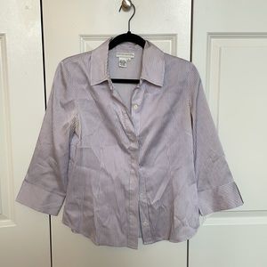 Purple Striped Button Down ♡